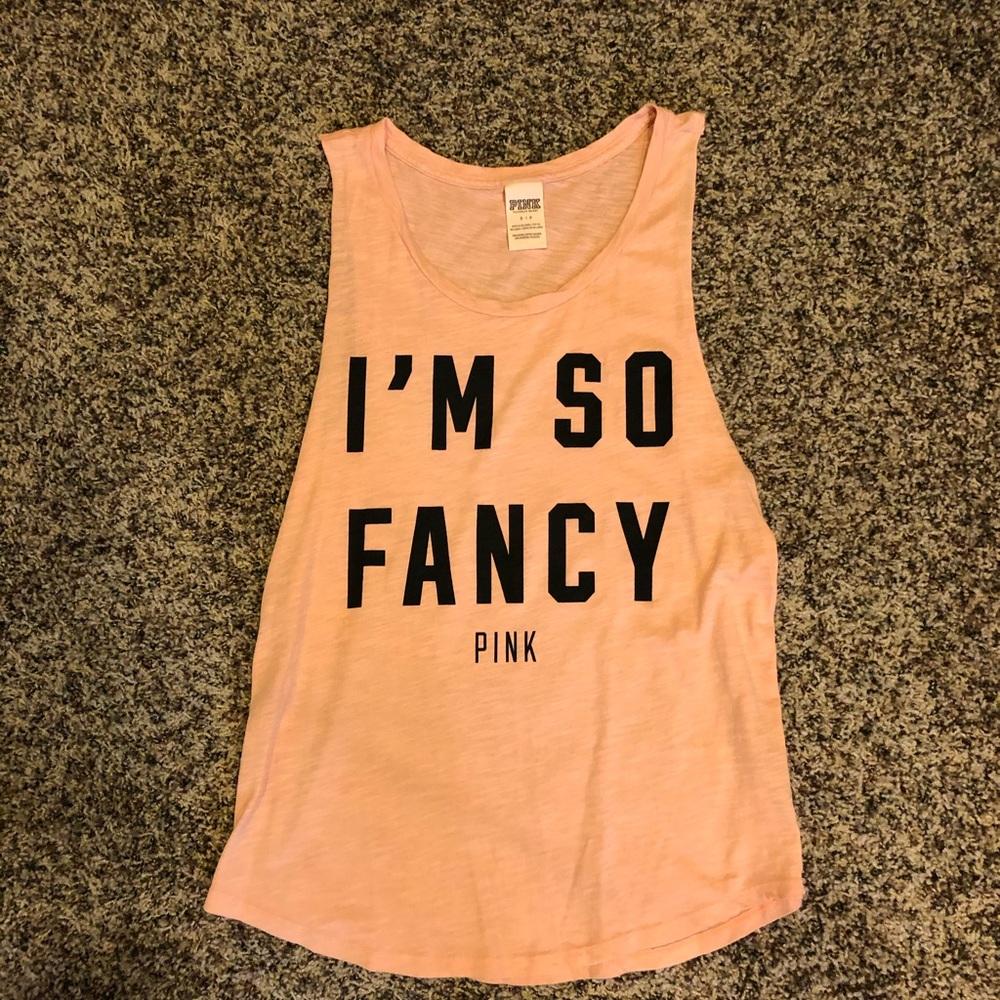 PINK tank top S
